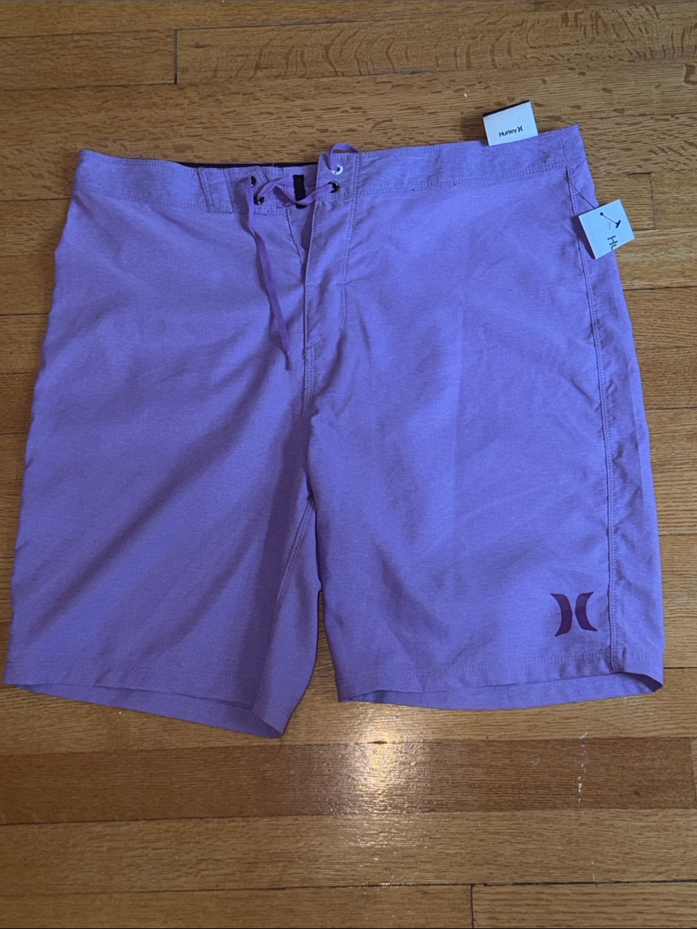Hurley pure Boardshorts with Drawstring Waist- size 34, 20 inch length